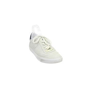 G. Brown Mens Suede Lace Up low Top Walking Sneakers White Navy Blue Size 9